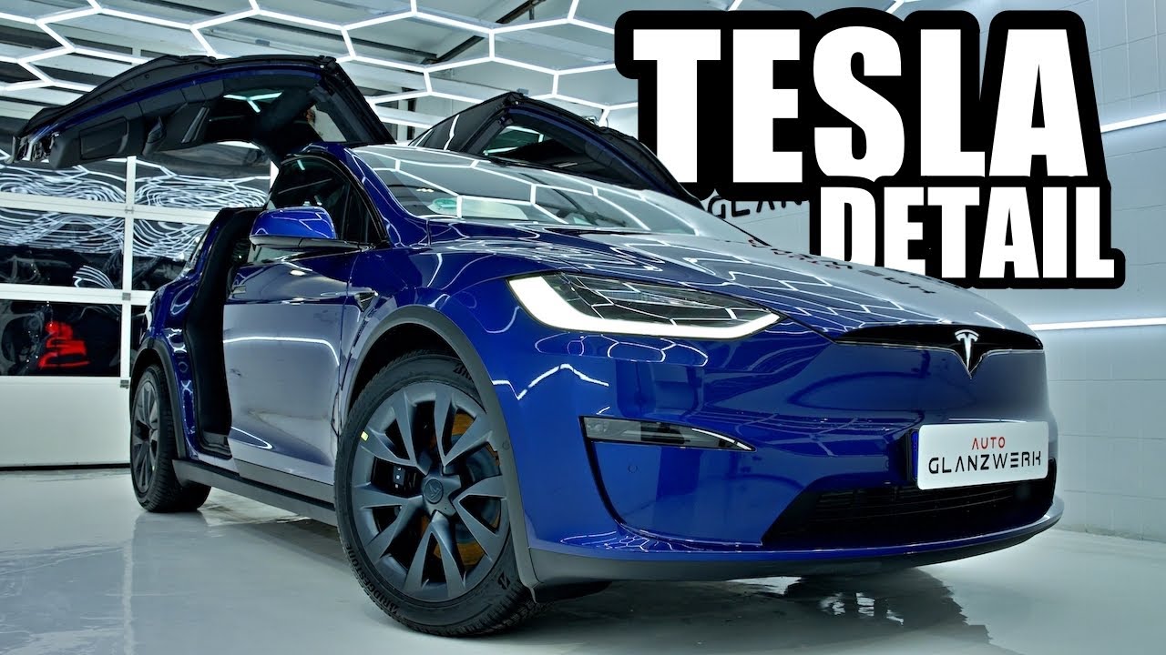 Detailing a NEW Tesla Model X Plaid (1020 HP)