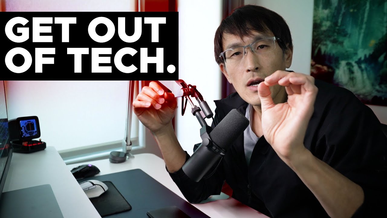 Get Out of Tech. IT'S OVER.