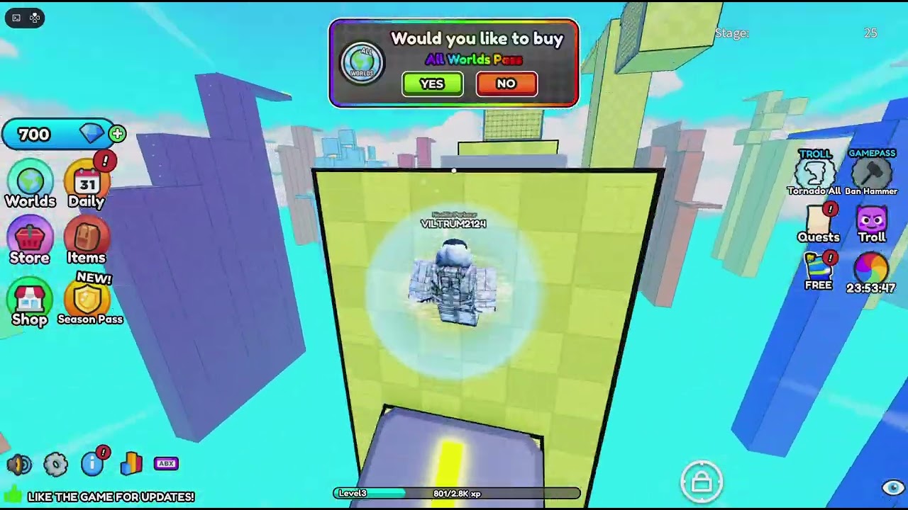 Roblox, obby But your parkour master.