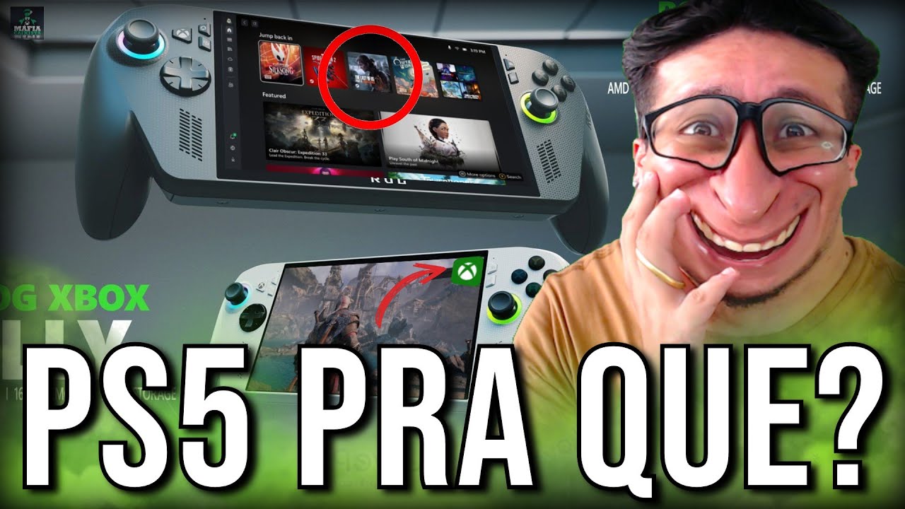 ROG XBOX ALLY rodando GOD OF WAR causa COLAPSO na SEITA SONYSTA!