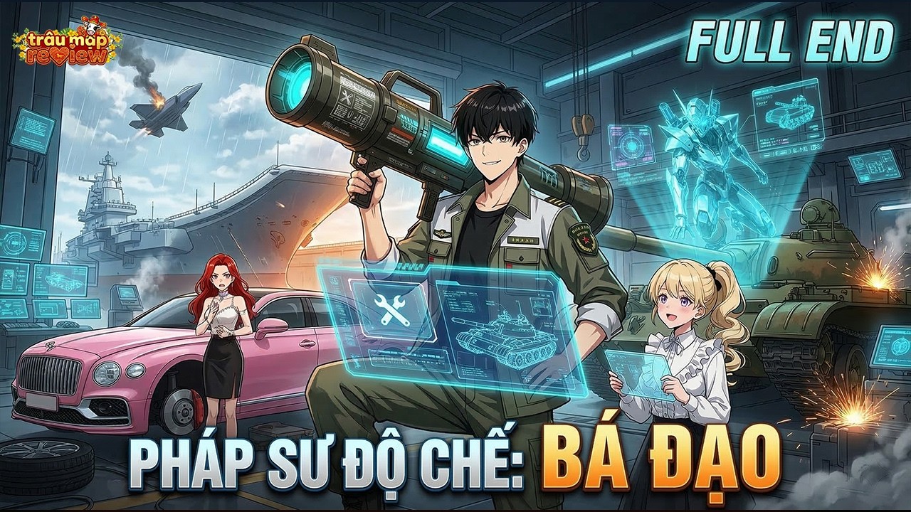 《Full End》Đừng Xem Thường Thợ Sửa Ấm Nước: Anh Ta Đang Chế Tàu Sân Bay | Truyện 3D | Trâu Mặp Review