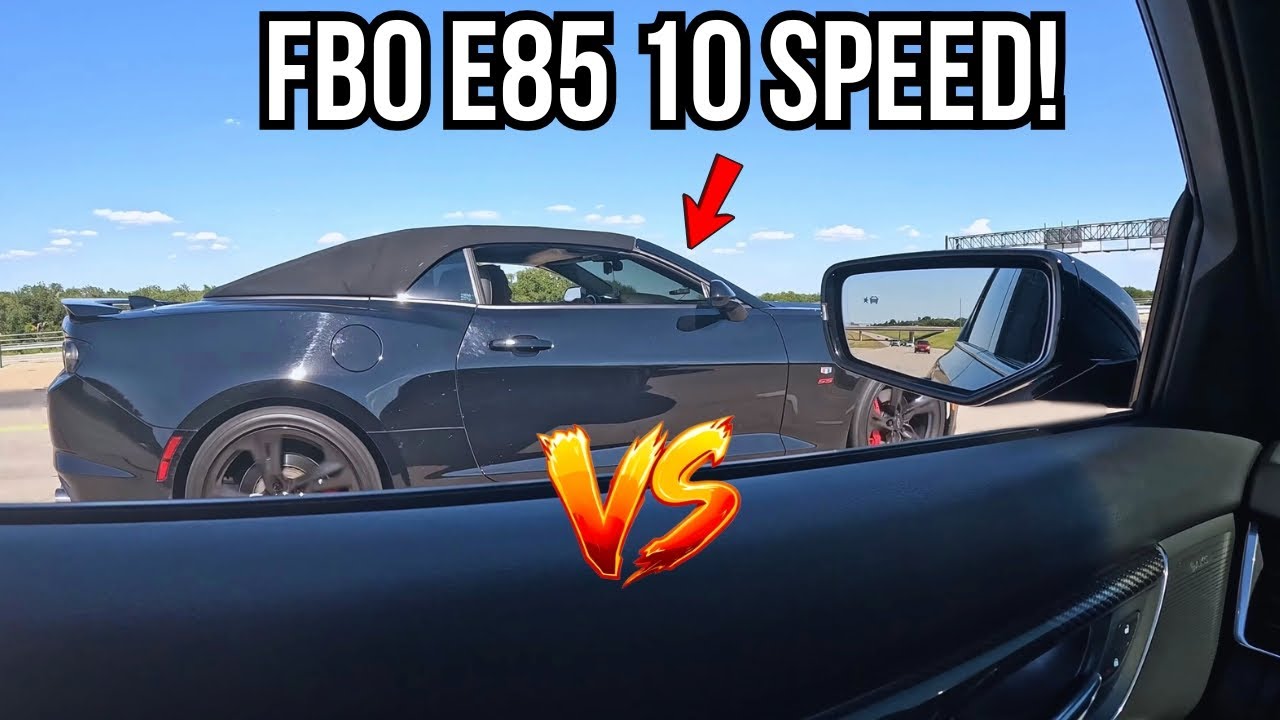 STOCK CT5-V BLACKWING vs FBO E85 CAMARO SS… YOU WON’T BELIEVE WHO WINS!