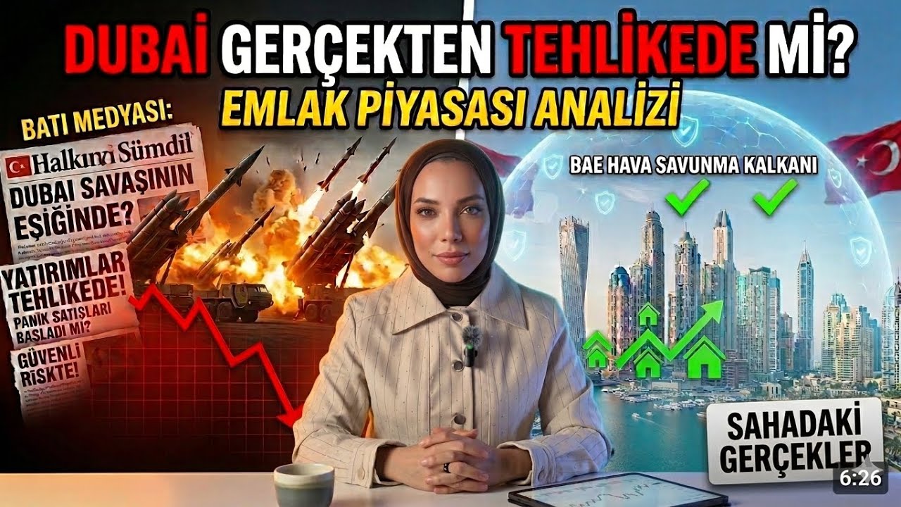 Dubai Gerçekten Güvende mi? İran Saldırıları Sonrası Emlak Piyasası Analizi