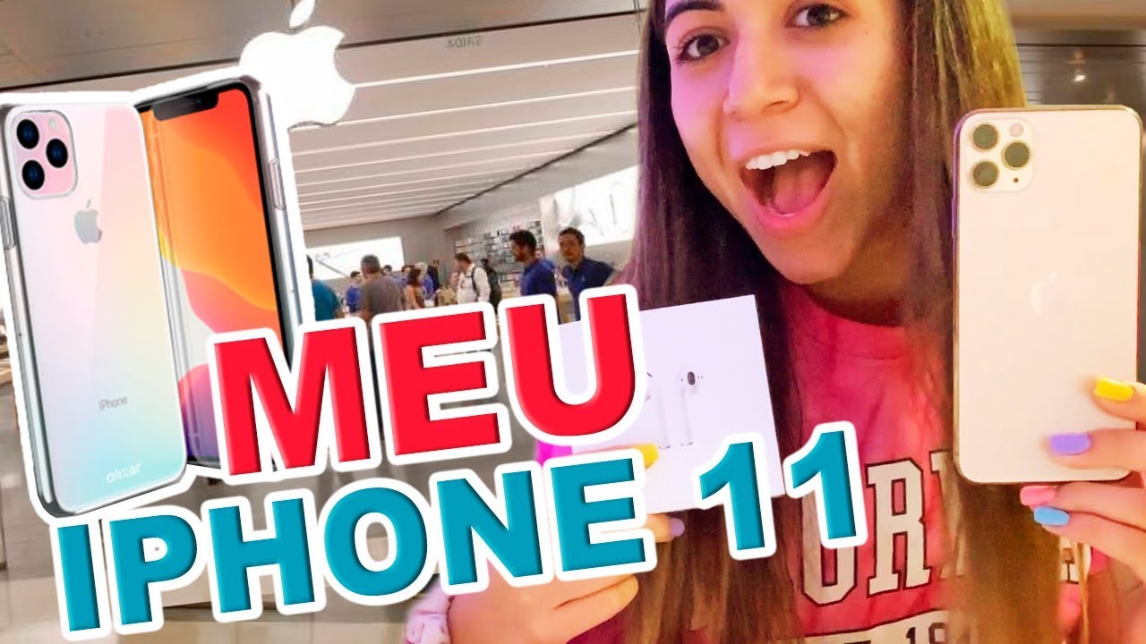 COMPREI MEU IPHONE 11 PRO MAX😱😱😱😱