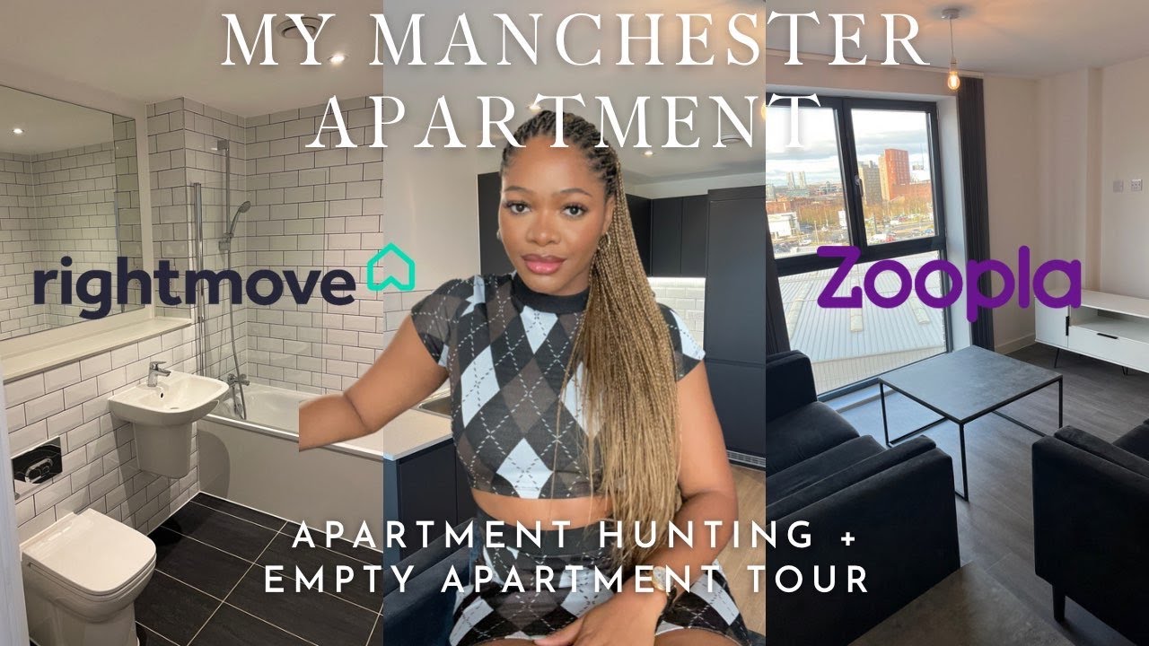 MY MANCHESTER APARTMENT | APARTMENT HUNTING  | EMPTY APARTMENT TOUR | MASTERS PROGRAM