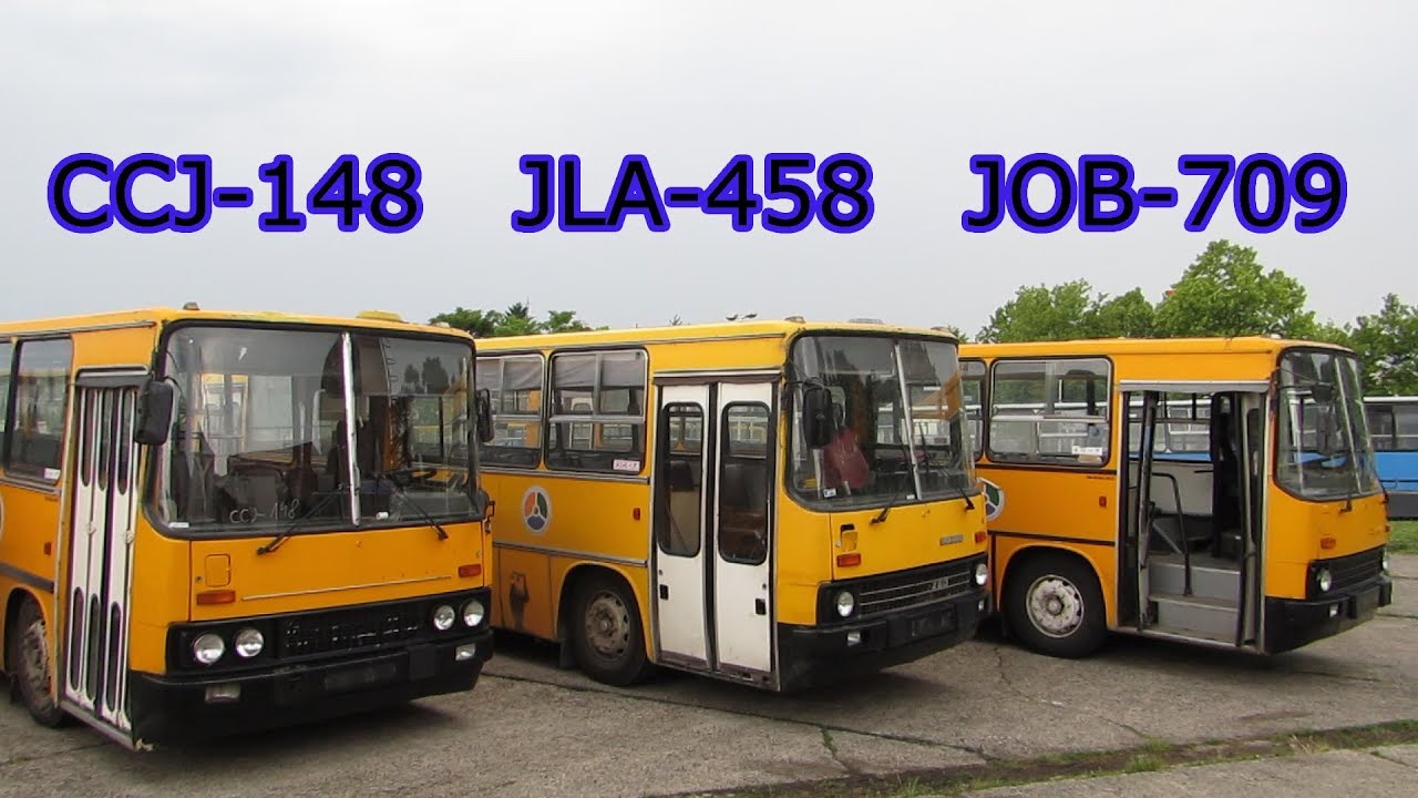 H&aacute;rom taggal bőv&uuml;lt a debreceni Ikarus-selejtsor: CCJ-148, JLA-458 &eacute;s JOB-709