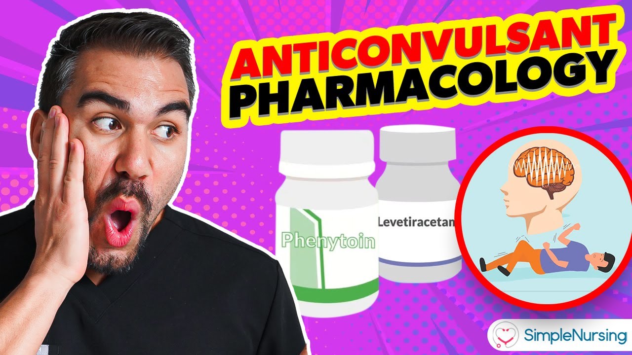 Pharmacology - Seizures (Epilepsy) drugs for nursing RN PN NCLEX