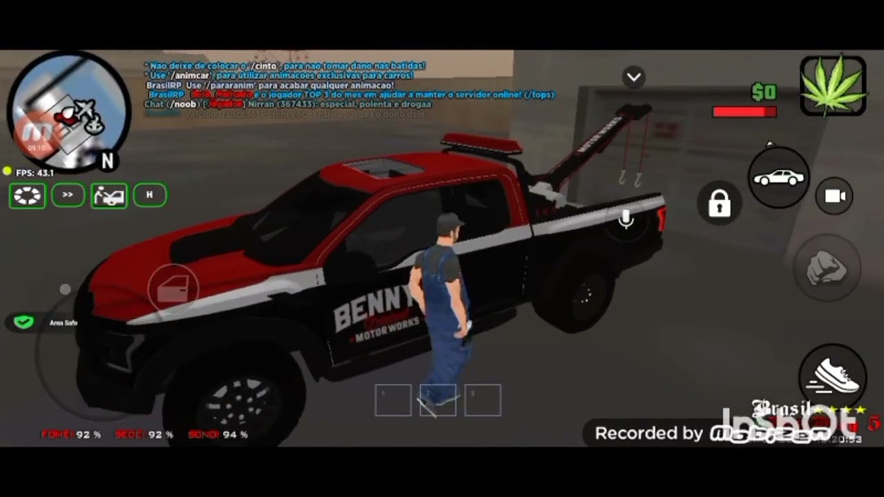 DICAS PARA NOVATOS COMEÇAR BEM NO BRASIL ROLEPLAY - SAMP ANDROID/PC #brp#gtarp