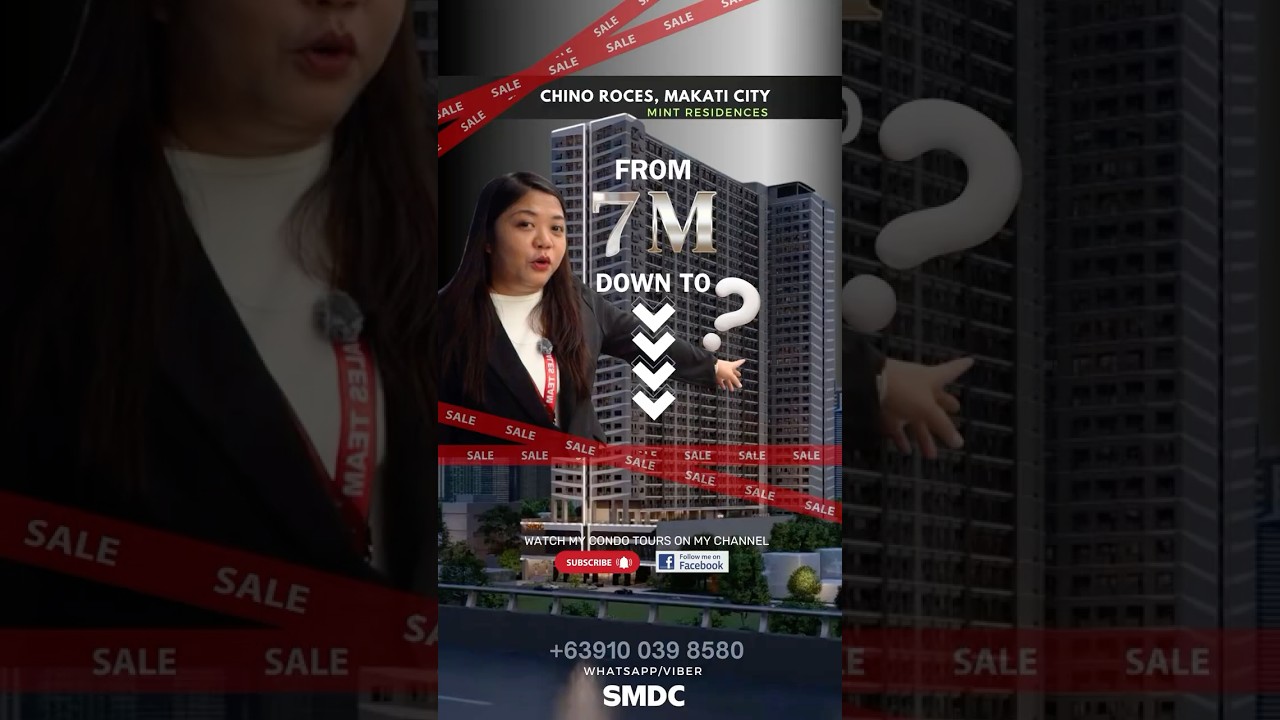 Makati Condo in Chino Roces Ave. Mint Residences SMDC #smdc #smdcproperties #makaticondo #chinoroces