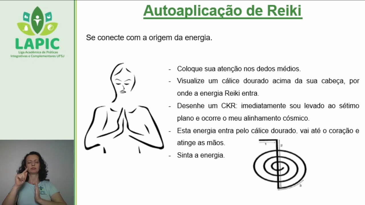 Reiki - Autoaplicação guiada - Nível 3A