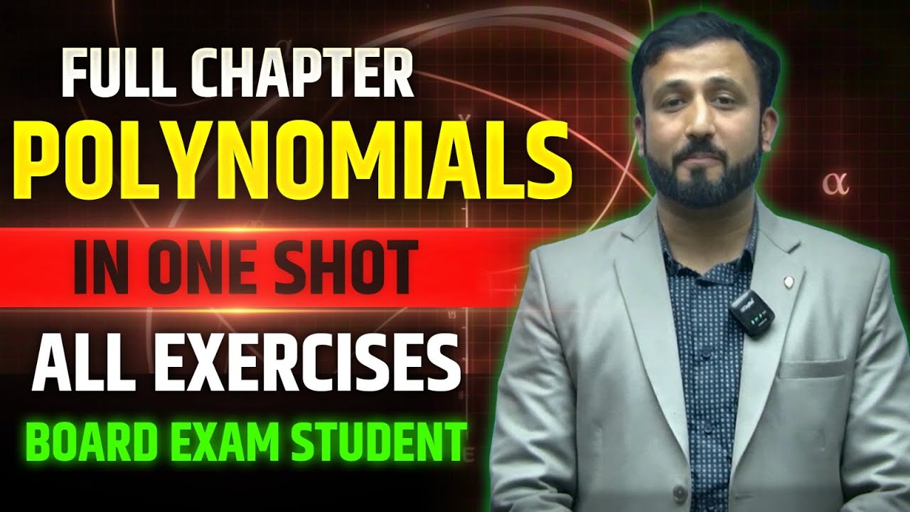 Polynomials Full Chapter Explained 📘 in One Shot 🔥 | Board Exam 2026 | Shastra Science