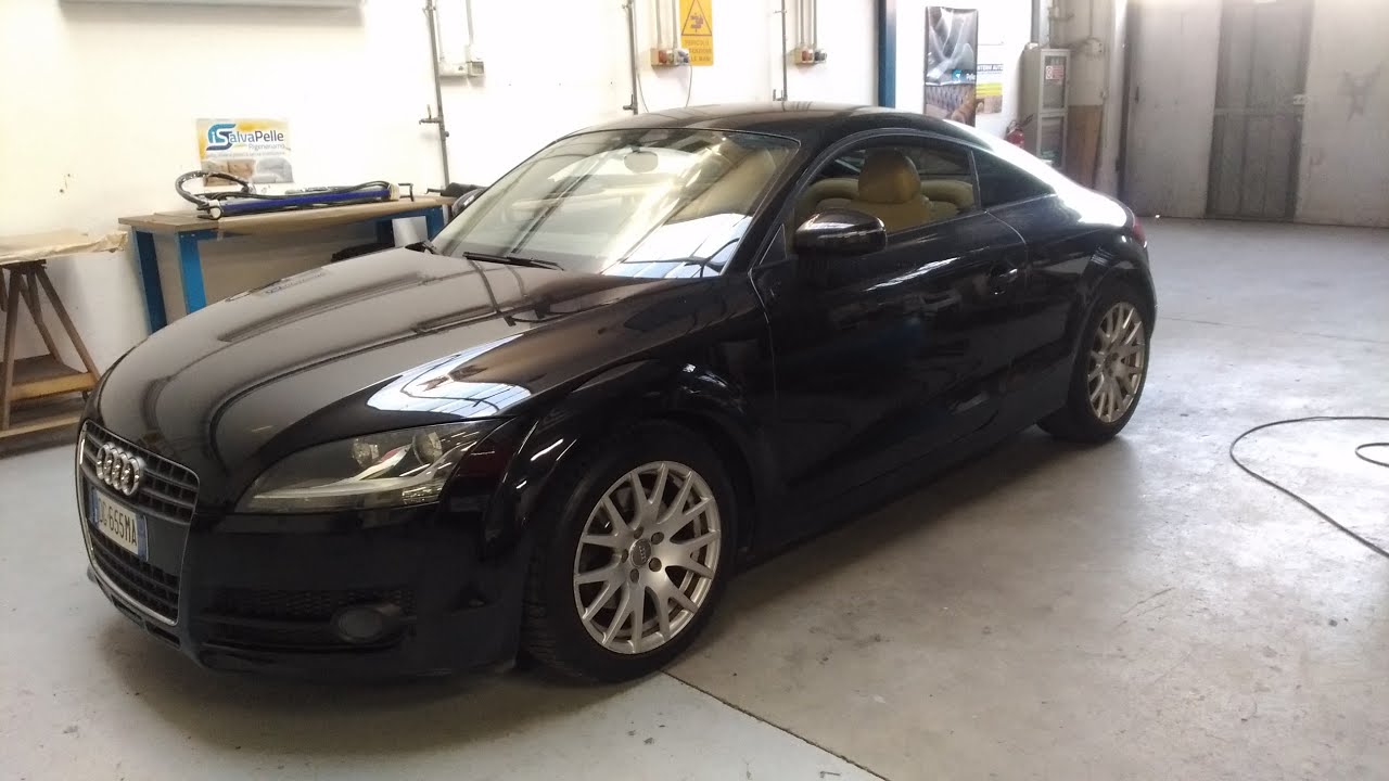 Rigenerazione sedili in pelle Audi TT