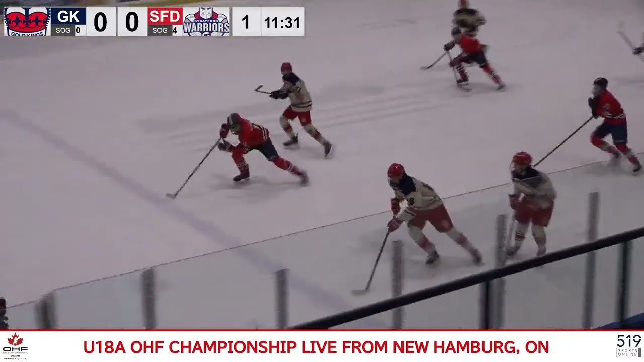 U18A OHF Championship - Semi-Final #1 - Stratford Warriors vs Porcupine Gold Kings