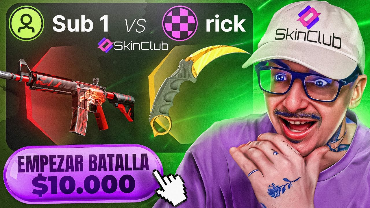 ¡reto a mis subscriptores en skinclub!