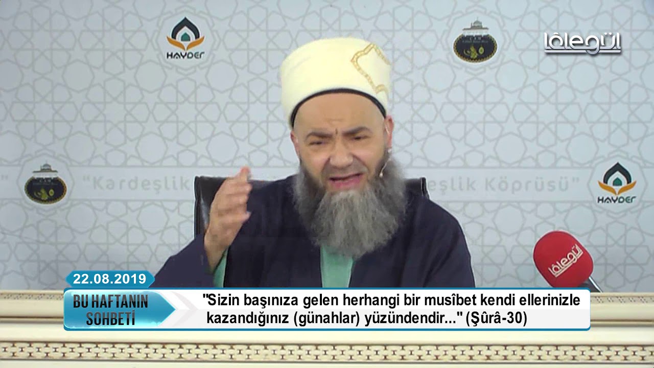 Depremler, âfetler, felâketler yaptığımız günahlar kötülükler, yanlışlar ve hatalar sebebiyledir