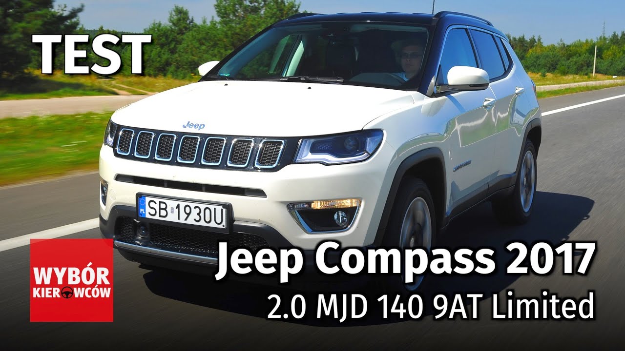 Jeep Compass 2017 2.0 MJD 140 9AT Limited – Test PL – recenzja, opinie po polsku