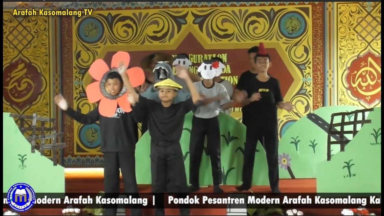 Kabaret Lucu Upin Ipin Jarjit Sang Gembala Pembohong, Santri Pesantren Modern Arafah Kasomalang