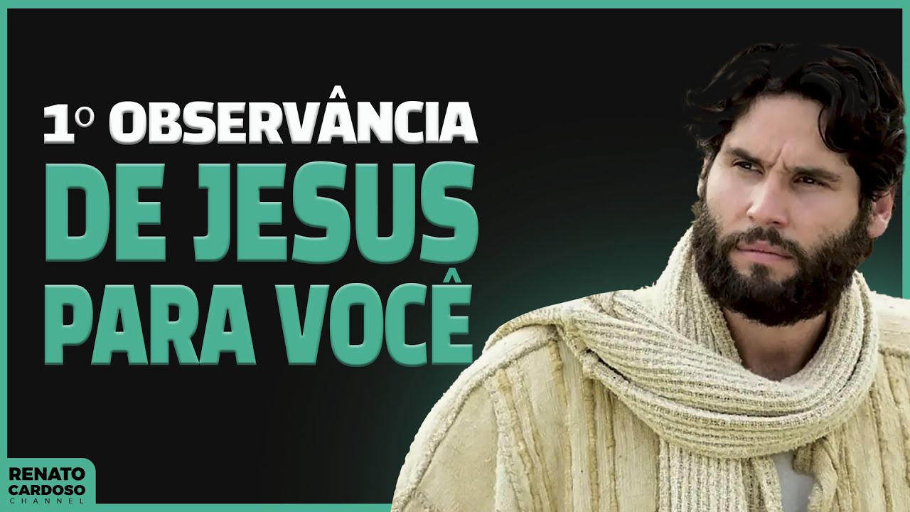 1º OBSERVÂNCIA DE JESUS PARA VOCÊ: O BATISMO NAS ÁGUAS | #868