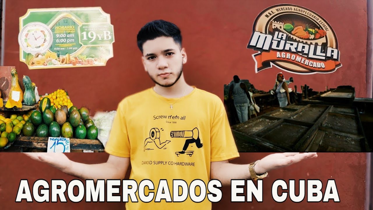 Alimentos o comida en CUBA 2020 (AGROMERCADOS Y PRECIOS)