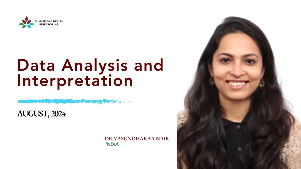 Data analysis and Interpretation