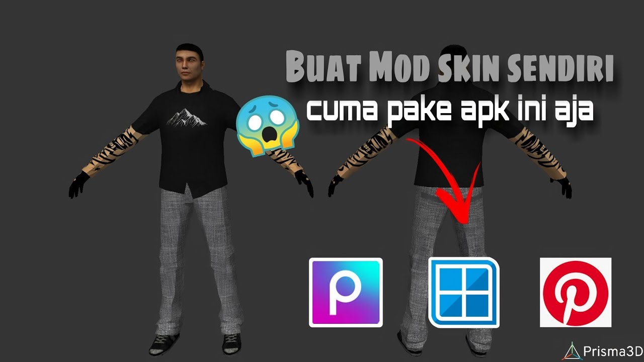 TUTORIAL | CARA MEMBUAT SKIN SENDIRI -LAC 1.8