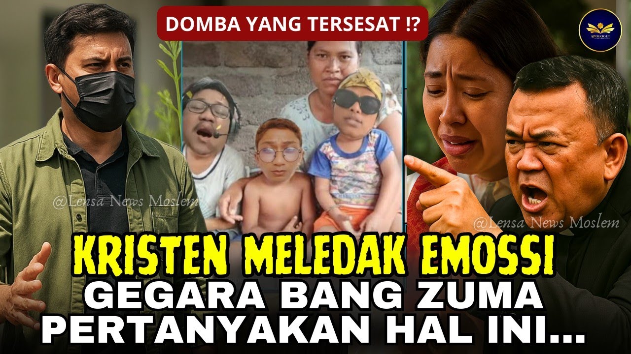 HEBOH ‼️TAK BISA MENJAWAB PERTANYAAN ZUMA... KRISTEN MENGAMOK!