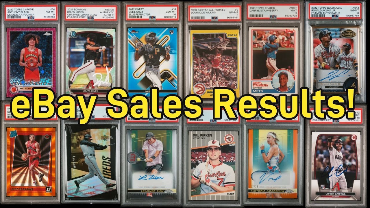 12 Sports Cards I Sold On eBay Via the PSA Vault! Was It Worth It?
