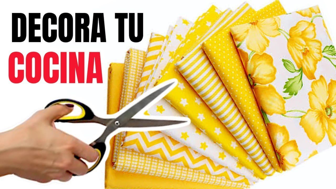 4 MANUALIDADES PARA DECORAR LA COCINA✂️ HAZLO TU MISMO