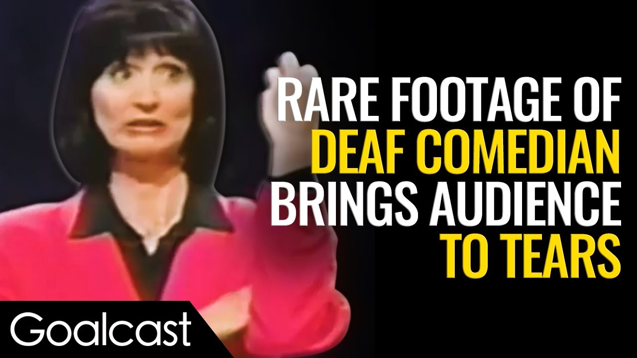 Deaf Comedian Turns Tragedy Into Comedy | Kathy Buckley Inspirational Video | Goalcast