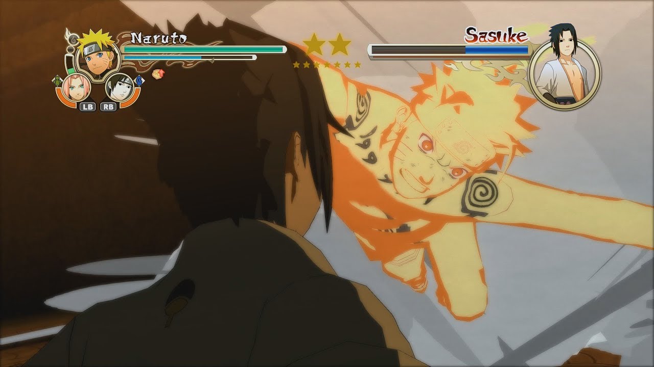 Naruto Ultimate Ninja Storm 2 PC MOD - KCM Naruto vs Sasuke Boss Battle English Dub 1080p