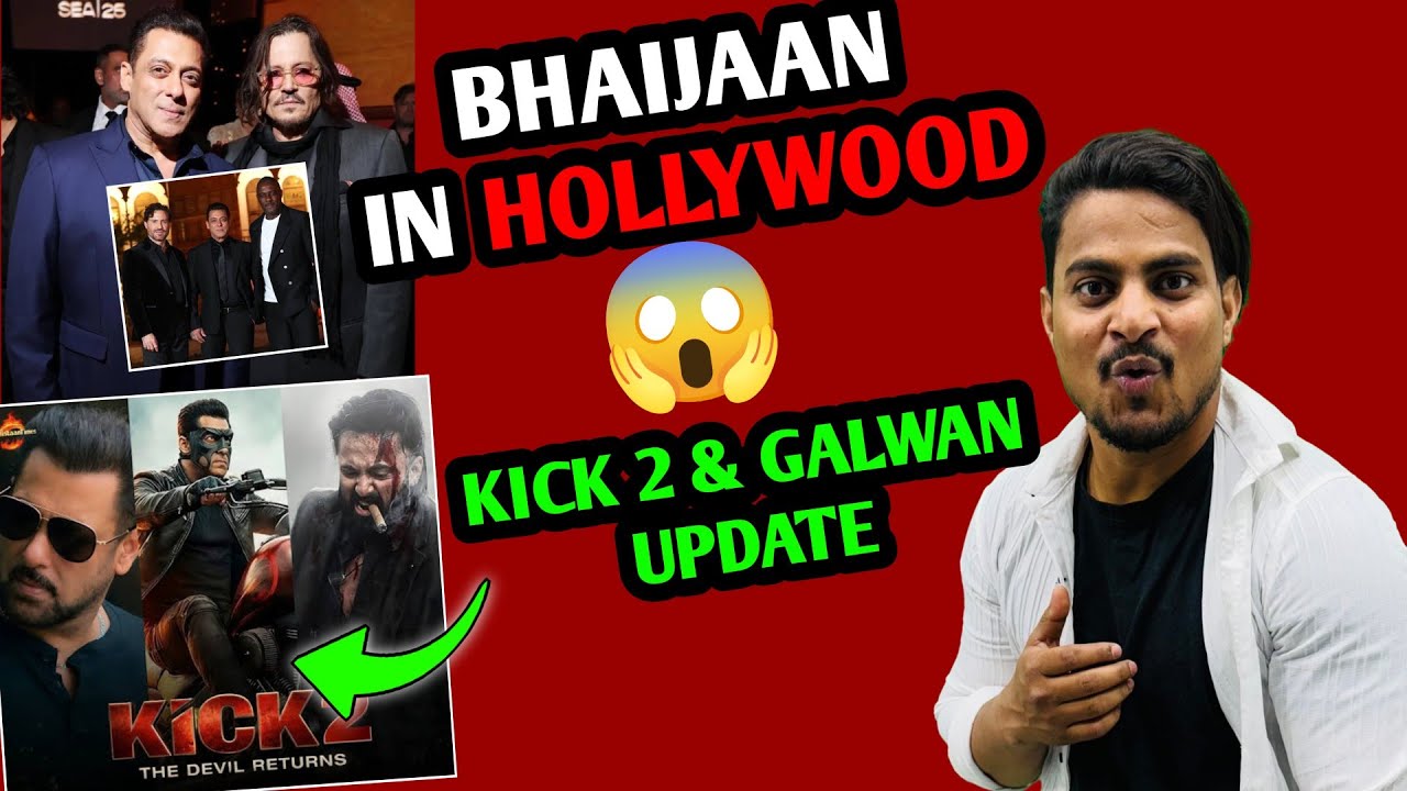 Salman Khan In Red Sea Film Festival Picture Viral | Kick 2 Movie Huge Update | Battle Of Galwan 