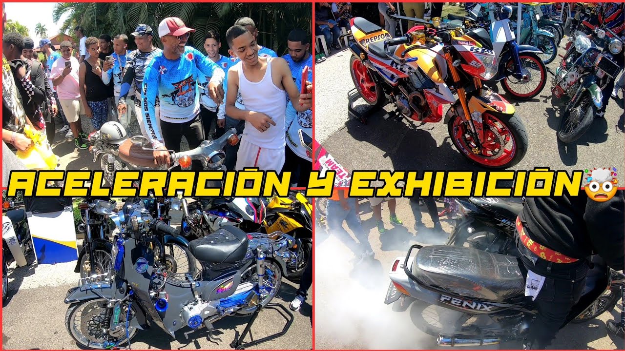 Aceleración y exhibición de motores en TENARES MOTO EXHIBICIÓN VOL.2