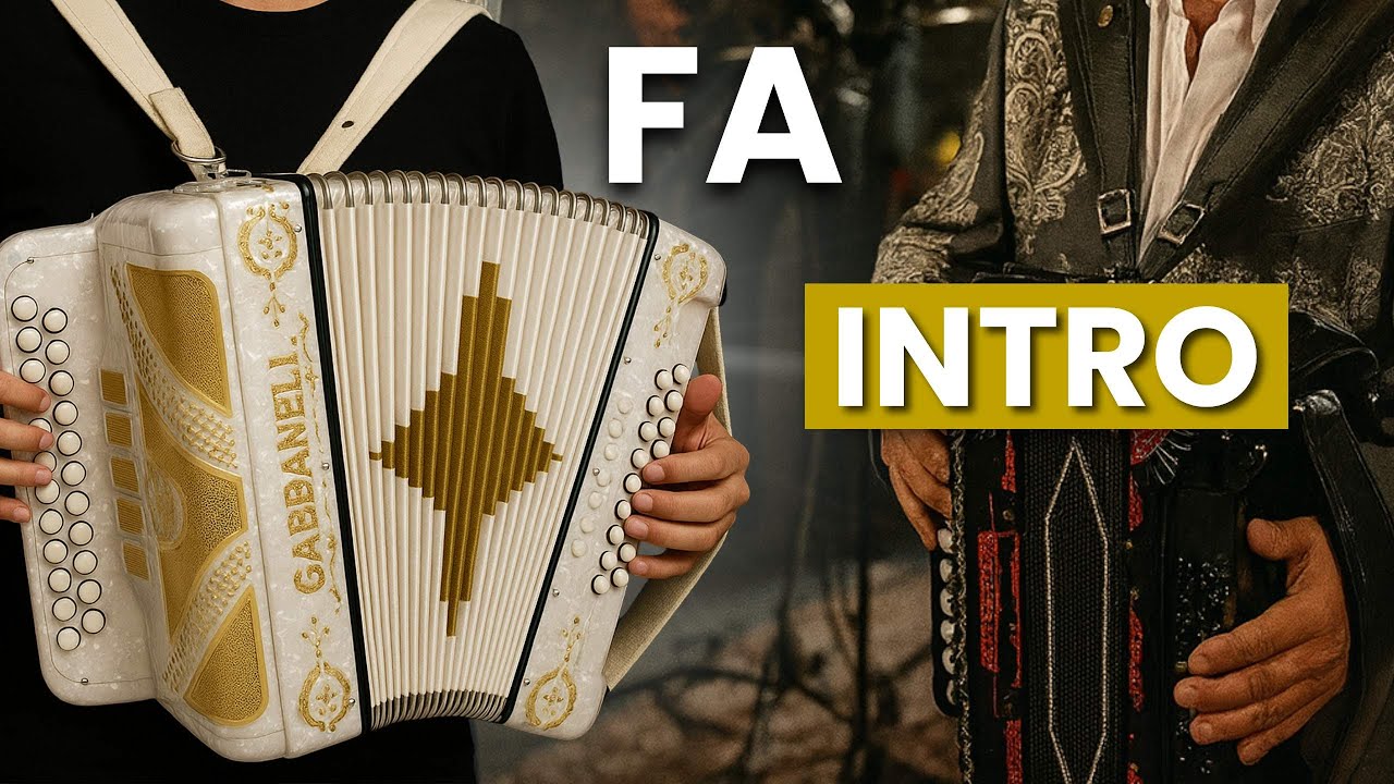 Sí yo fuera el, Intro, Así se toca original, Acordeón de Fa