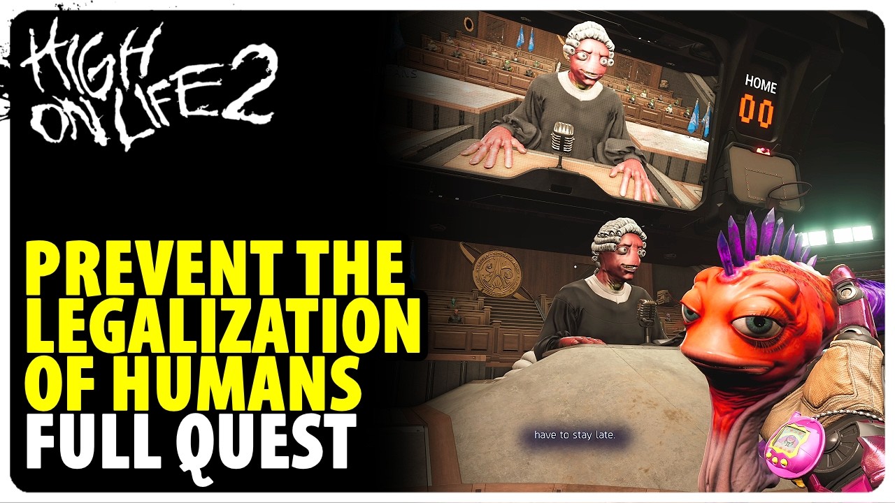 Prevent The Legalization Of Humans - Full Quest Walkthrough | High on Life 2