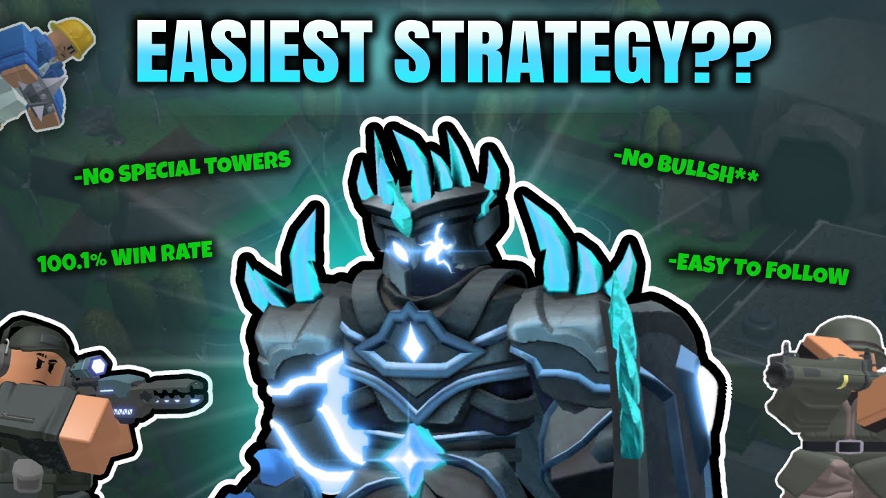 (GUIDE) HOW TO BEAT FALLEN MODE SOLO Any/Map (TDS Roblox) (Roblox)