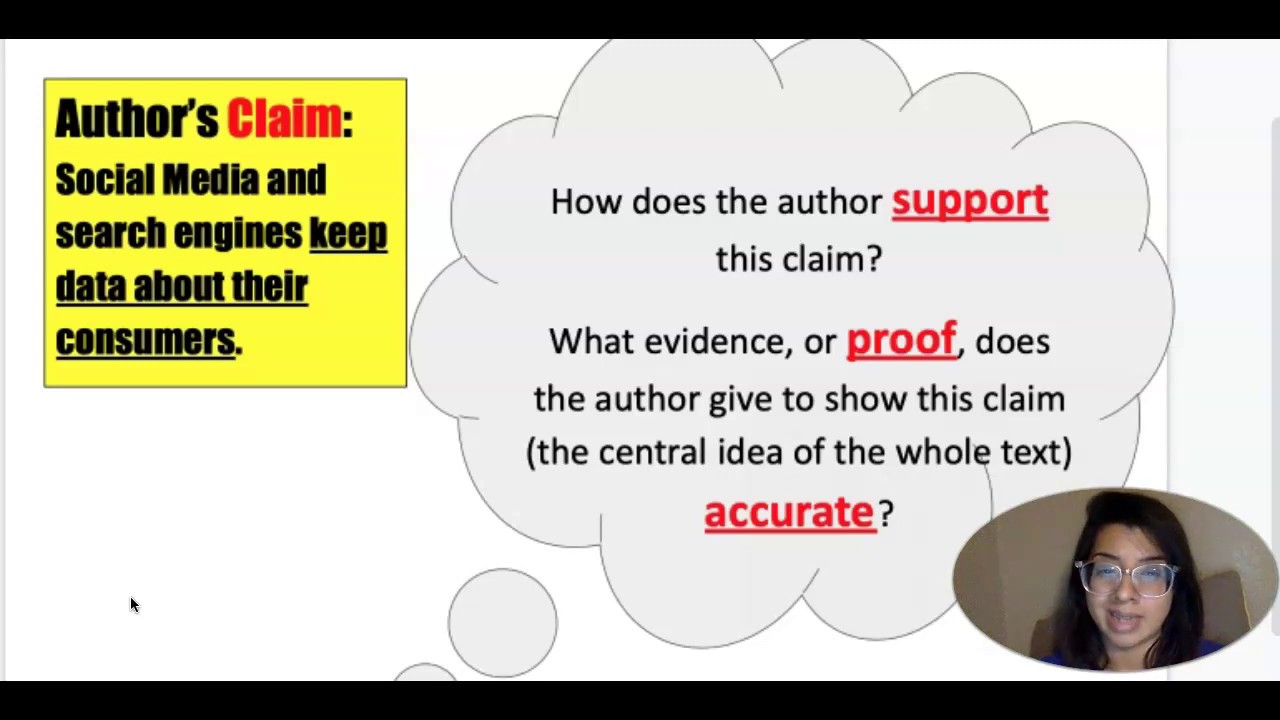 Analyzing Claims by Identifying Supporting Details - Ramos