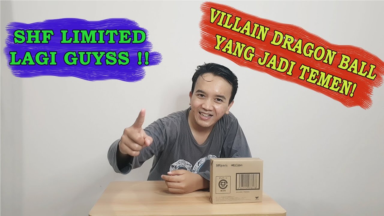 INI VILLAIN DRAGONBALL YANG KOCAK! | UNBOXING & REVIEW SHF GOLDEN FRIEZA LIMITED!