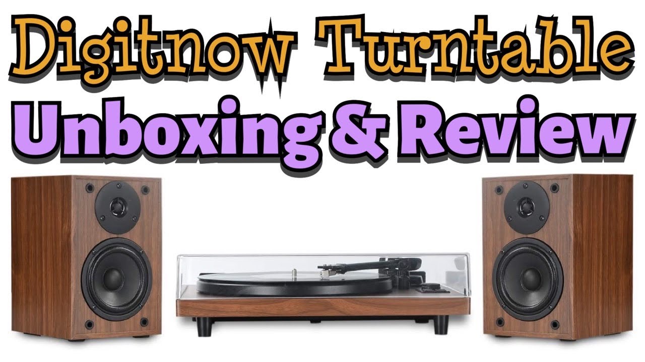 Digitnow Turntable Unboxing & Review!