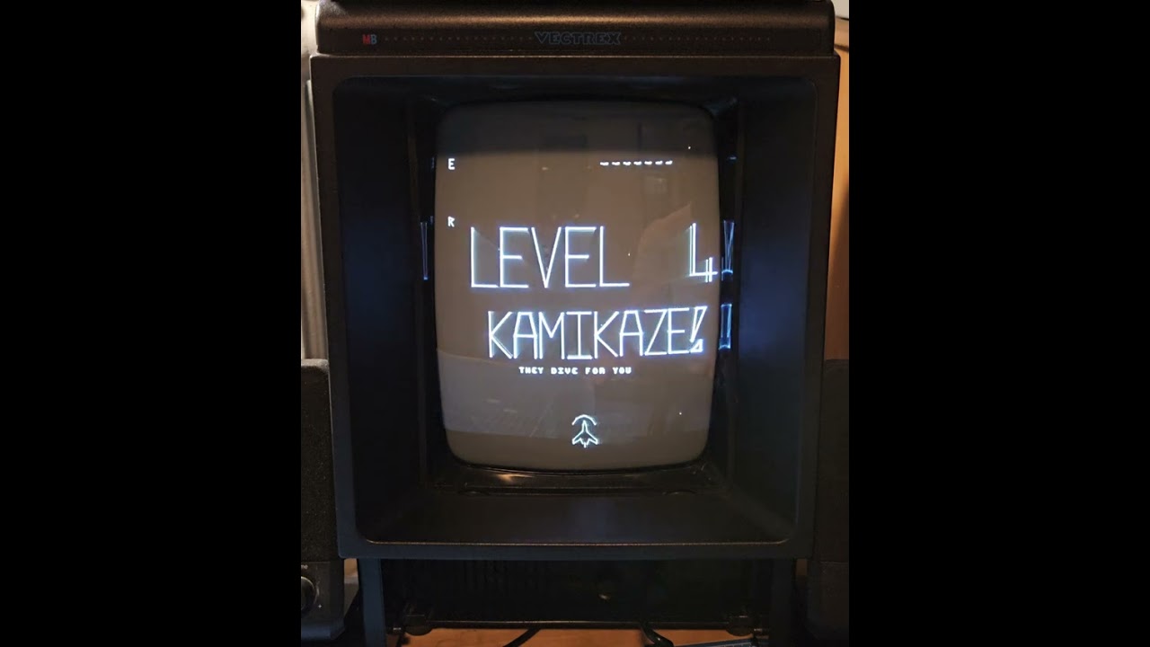 Vectrorblade on a Vectrex from 1982