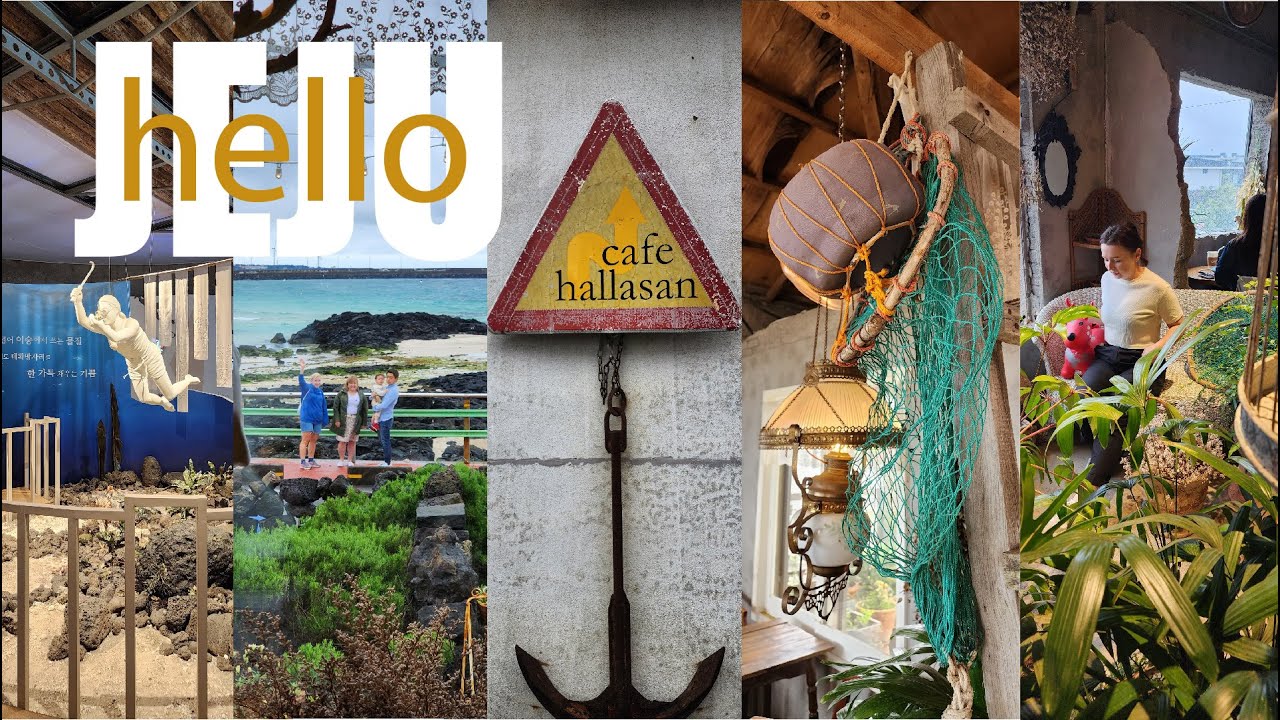Hello Jeju, Korea 🇰🇷// Syreny🧜&zwj;♀️ muzeum Haenyeo, kawiarnia hallasan☕️ jaskinia powulkaniczna UNESCO