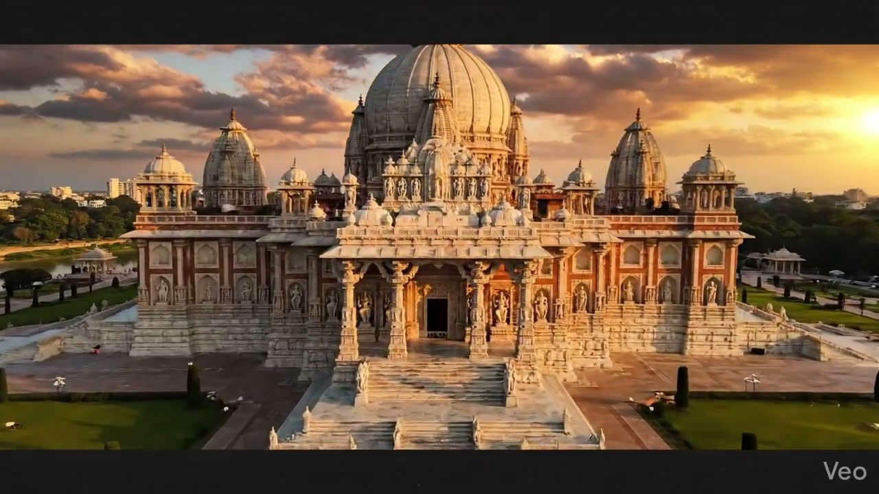 Drone Video of Akshardham Temple