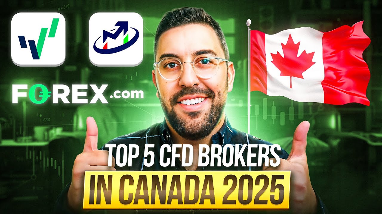 Top 5 CFD Brokers in Canada for All Levels (2025 Review)