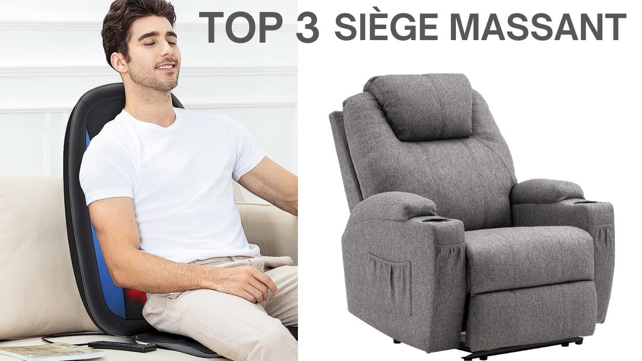 TOP 3 : Meilleur Siège Massant 2024