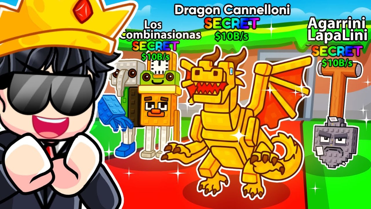 I Stole SECRET DRAGON CANNELLONI BRAINROT in Steal a Brainrot Roblox