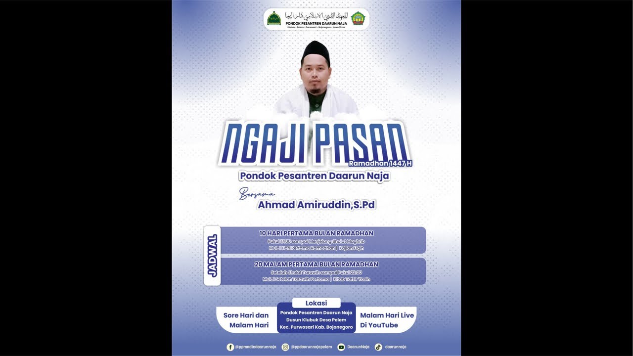 Pertemuan 9 - Ngaji Pasan kitab tafsir yasin