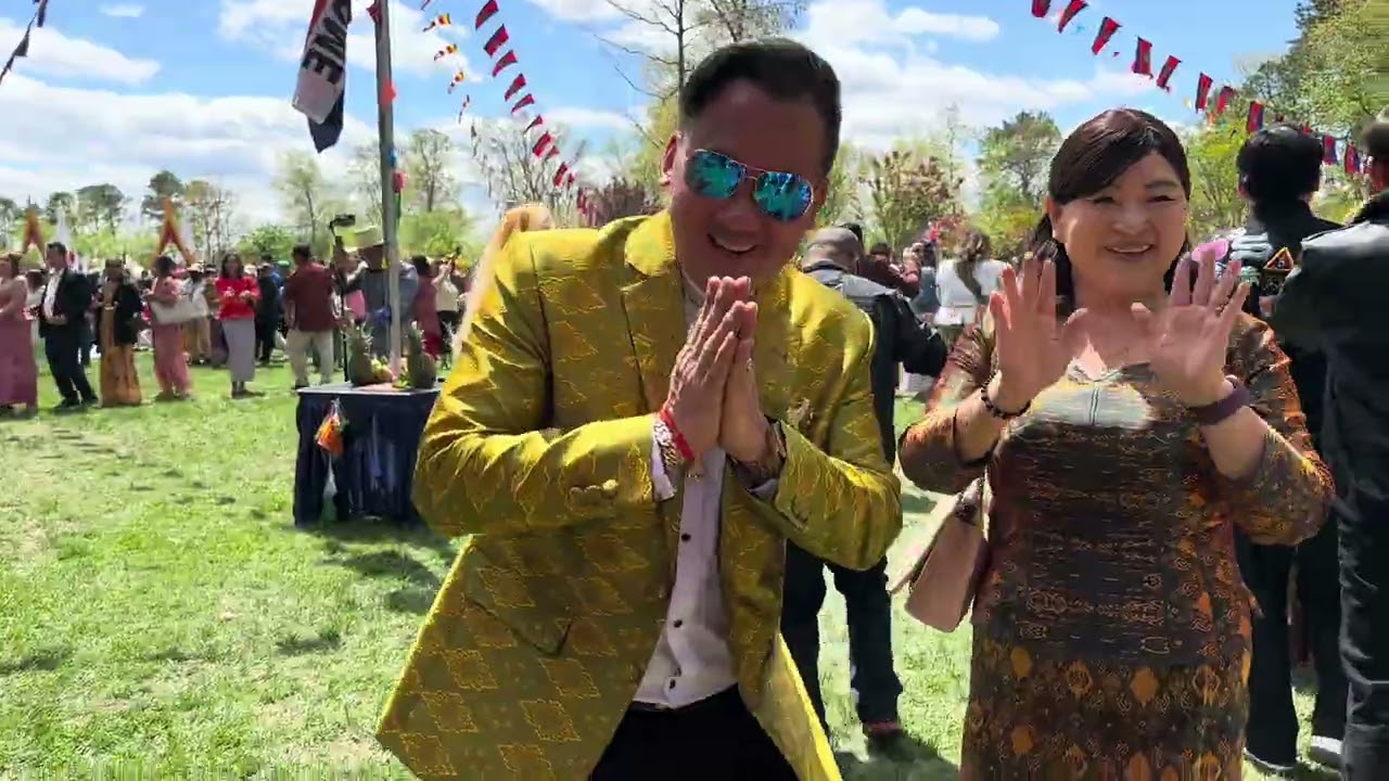Khmer New Year celebration 2025 in New Jersey with Khmer singer from Cambodia