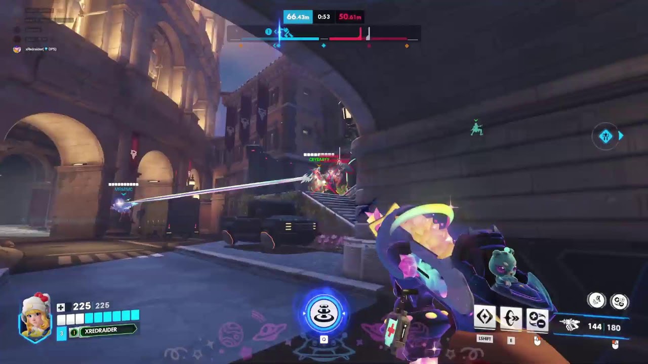 Playing Overwatch #overwatch
