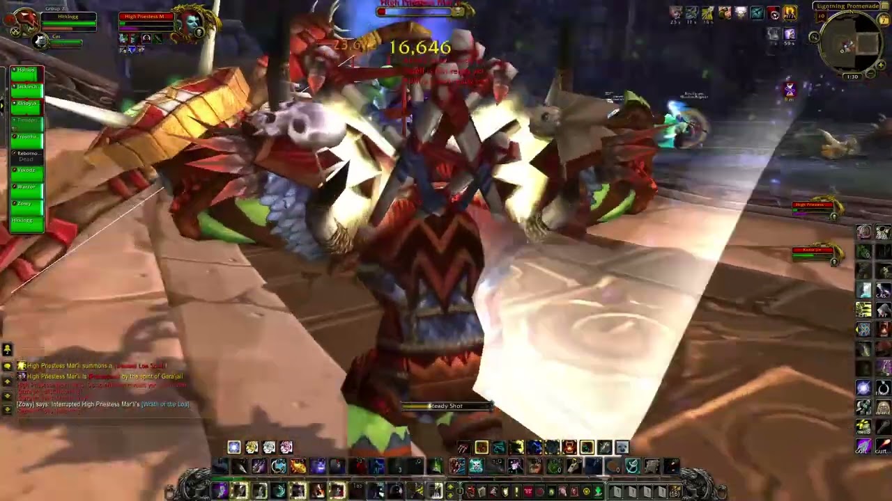World of Warcraft Sheilun Throne Of Tunder 10nm kiris grup part 3