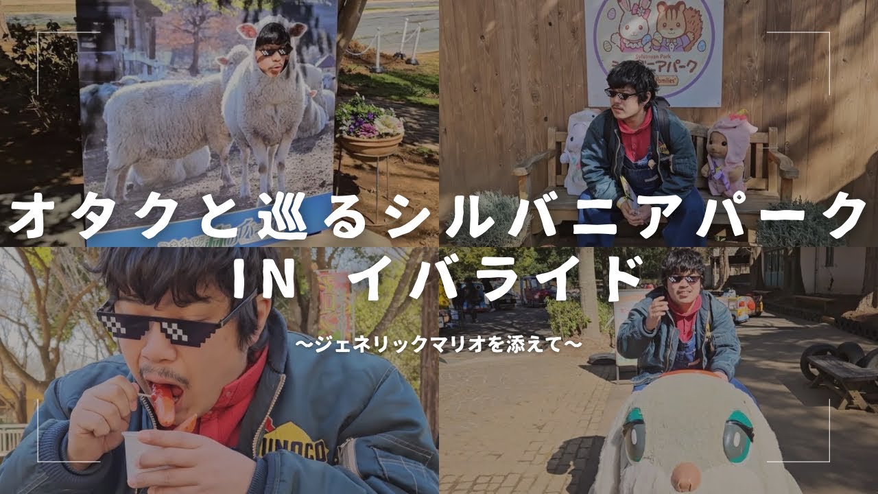 オタクと巡るシルバニアパーク in こもれび森のイバライド 〜ジェネリックマリオを添えて〜 #シルバニア #シルバニアファミリー #シルバニアパーク #イバライド #茨城