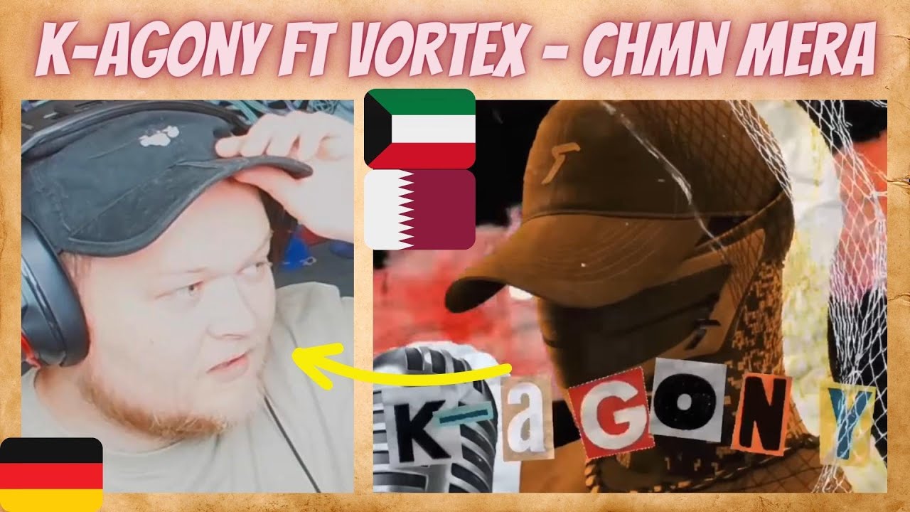 🇰🇼 VORTEX PUSHING QATARI RAPPER | 🇶🇦 K-Agony - Chmn Mera | German Rapper reacts